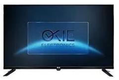 Okie 32 inch (81 cm) ELECTRONICS Frameless DLED, Black Smart TV