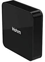 Polycab Hohm Mirai All in One IR Blaster with Adapter and 2m Cable for, Appliances, Music System etc. Compatible with Alexa, Google Home & Hohm App, Black, Samll WiFi Smart TV