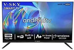 V sky 43 inch (108 cm) 43EK2600 (Black) Smart Android Full HD LED TV