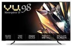 Vu 98 inch (248 cm) Masterpiece Series 98QV (Jetplane Grey) Smart 4K Ultra HD QLED TV