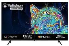Westinghouse 50 inch (126 cm) Quantum Series Google WH50GTX30 (Black) 4K Ultra HD LED TV