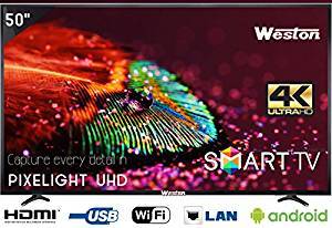 Weston 50 inch (127 cm) WEL 5101 Smart Smart Ultra HD 4K LED TV
