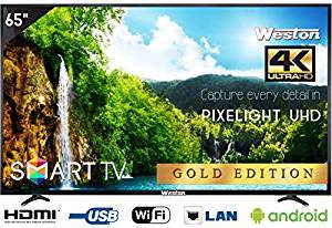 Weston 65 inch (165.1 cm) WEL 6500 Smart 4K UHD LED TV