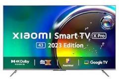 Xiaomi 43 inch (108 cm) X Pro Dolby Vision IQ Series Google L43M8 5XIN (Black) Smart 4K TV