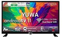 Yuwa 32 inch (80 cm) Gold Edition 11 Z6 7FBN WZ09 (Black) (2023 Model) Smart Android IPS HD Ready LED TV