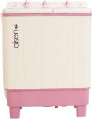 Aisen 7 kg 7 kg Semi Automatic Top Load Washing Machine (Pink)