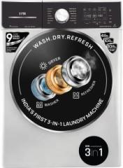 Ifb 8.5/6.5 kg WD EXECUTIVE ZXS 8.5/6.5/2.5KG Washer with Dryer (Refresher 3 in 1 Laundrimagic Wi fi enabled Inverter with Steam Ready to Wear Clothes with In built Heater Black, Silver)