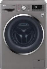 Lg 10.5 kg F4J8JSP2S Fully Automatic Front Load Washing Machine (Silver)