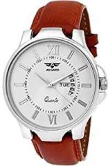 ASGARD Day & Date Feature Watch for Men, Boys 158 DD1 Brown