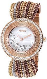 Aspen Analog White Women's Watch AP1914