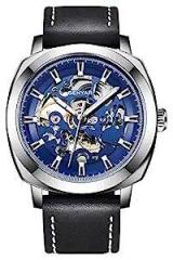Automatic Mechanical Skeleton Leather Strap Men's Watch