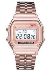 Brand Digital 4 Colours Vintage Square Dial Unisex Watch for Men Women Pack of 1