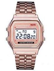 Brand Digital 4 Colours Vintage Square Dial Unisex WR70ist Watch for Men Women Pack of 1 WR70