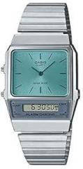 Casio Analog Digital Blue Dial Unisex's Watch AQ 800EC 2ADF