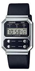 Casio Digital Black Dial Unisex's Watch A100WEL 1ADF