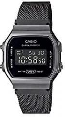 Casio Digital Black Dial Unisex's Watch A168WEMB 1BDF