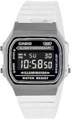 Casio Digital Black Dial Unisex's Watch A168XES 1BDF