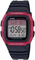 Casio Digital Black unisex Watch W 96H 4AVDF D176