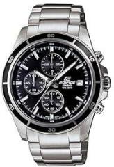 Casio Edifice Analog Black Dial and Band Stainless Steel Men Watch EFR 526D 1AVUDF EX093