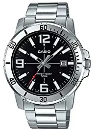 Casio Enticer Analog Black Dial Men's Watch MTP VD01D 1BVUDF A1361