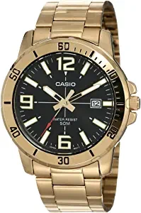 Casio Enticer Analog Black Dial Men's Watch MTP VD01G 1BVUDF A1367