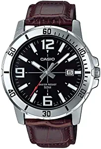 Casio Enticer Analog Black Dial Men's Watch MTP VD01L 1BVUDF A1370