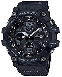 G Shock Analog Digital Black Dial Men's Watch GSG 100 1ADR G830