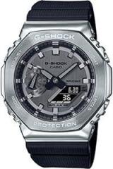 Casio Men Resin G Shock AnalogDigital Grey Dial Gm 2100 1Adr G1159, Band Color Black