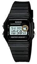 Casio Men Resin Vintage Series Digital Grey Dial Watch F 94Wa 8Dg D052, Band Color Black