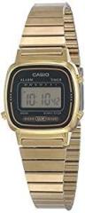Casio Vintage Series Digital Gold Dial Women's Watch LA670WGA 1DF