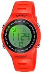 CAVIOT Sports Multi Functional Digital Multicolour Dial Unisex Watch CDG3604