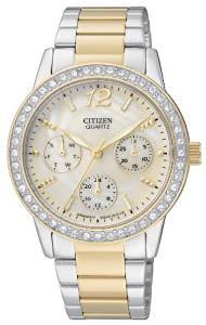 Citizen Analog Mother of Pearl Dial Women's Watch ED8094 52N