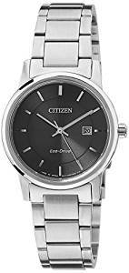 Citizen Eco Drive Analog Black Dial Women's Watch EW1560 57E