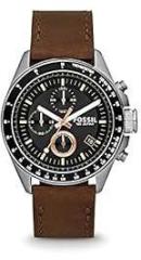 Decker Chronograph Black Dial Men's Watch CH2885