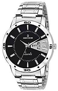 Decode 5040 CH Black Matrix Collection Day & date Watch for Men/Boys
