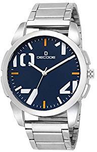 Decode Analogue Blue Dial Mens And Boys Watch Ch 574 Rebel Collection