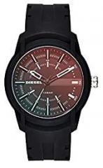 Diesel Analog Black Over sized dial Unisex Watch DZ1819