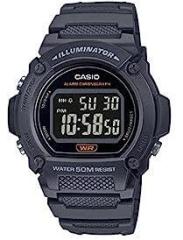 Digital Gray Dial Unisex's Watch W 219H 8BVDF