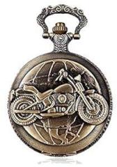 exciting Lives Vintage Motorbike Pocket Watch Keychain Gift for Birthday, Anniversary, Valentines Day, for Valentine, Christmas Day for Brother, Boyfriend, Friend Keyring