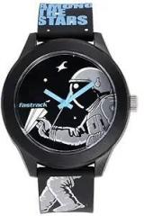 Fastrack Analog Black Dial Unisex Adult Watch 38003PP26