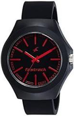 Fastrack Analog Black Dial Unisex Watch NG38004PP06W / NG38004PP06W