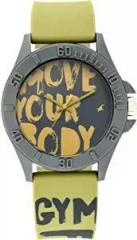 Fastrack Analog Green Dial Unisex Adult Watch 68013PP12