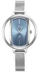 Fastrack Analog Silver Dial Women's Watch FV60037SM01W