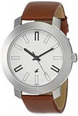 Fastrack Casual Analog White Dial Men's Watch NL3120SL01