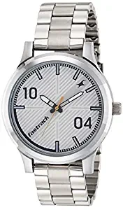 Fastrack Fundamentals Analog White Dial Men's Watch 38051SM01