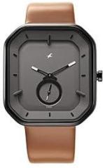 Fastrack Grey Dial Analog Watch for Men 3272NL02