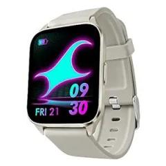 Fastrack New Reflex Beat+ Smartwatch|1.69 Ultravu Display|500 Nits Brightness|60 Sports Modes|100+ Watchfaces|24 * 7 Hrm|Unisex|Sleep Tracker|Music & Camera Control|Upto 5 Days Battery|Ip68, Beige