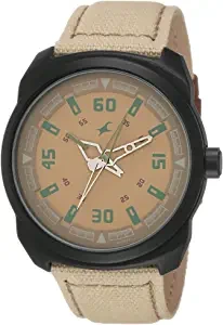 Fastrack OTS Explorer Analog Brown Dial Men's Watch NK9463AL06