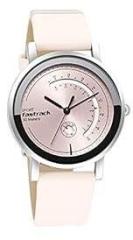 Fastrack Pink Dial Analog Watch for Women NR6172SL03