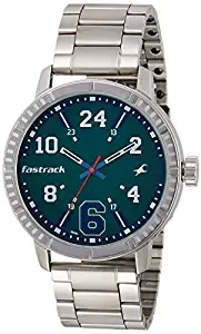 Fastrack Varsity Analog Silver Dial Men's Watch 3178SM01